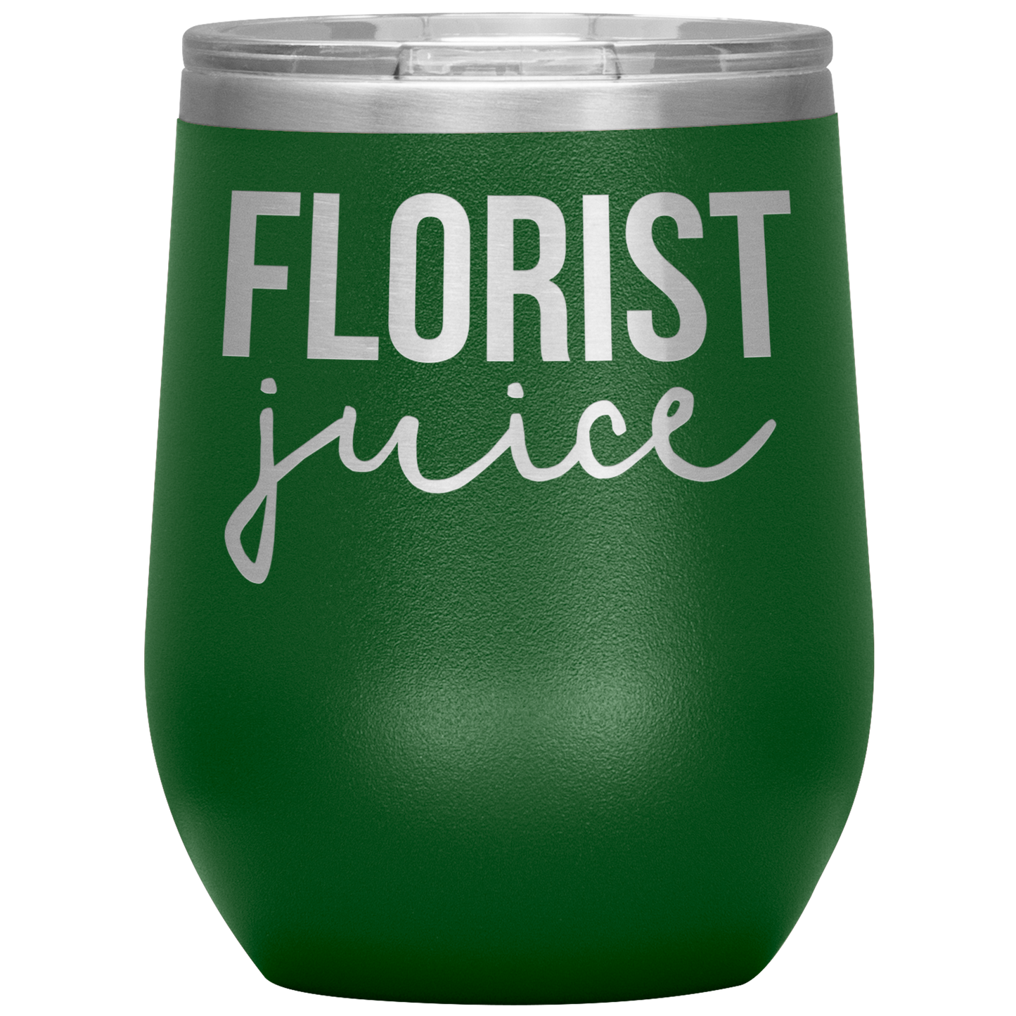 Florist Wine Tumbler, Florist Gifts, Florist Wine Cup, Birthday Gifts for Men and Women