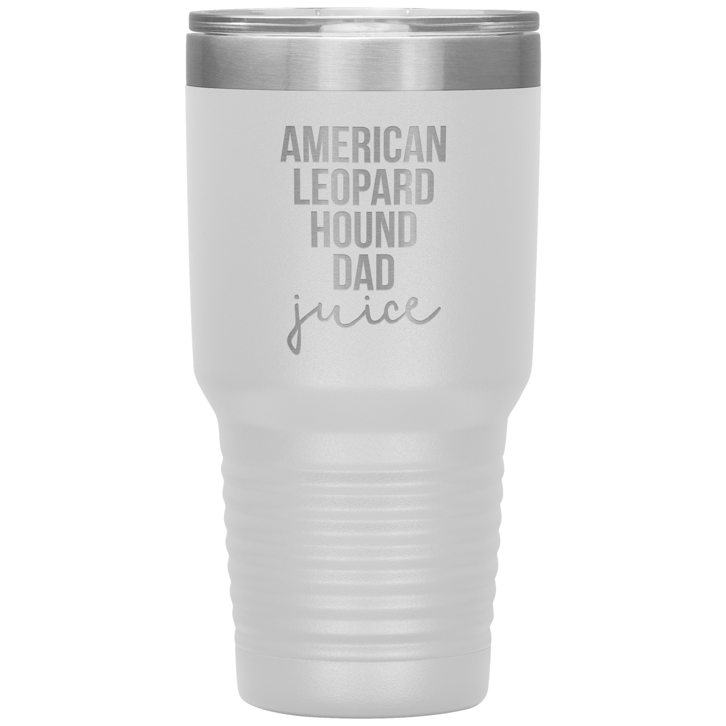 American Leopard Hound Dad Tumbler, Funny Travel Coffee Mug, Birthday Gifts for Men and Women