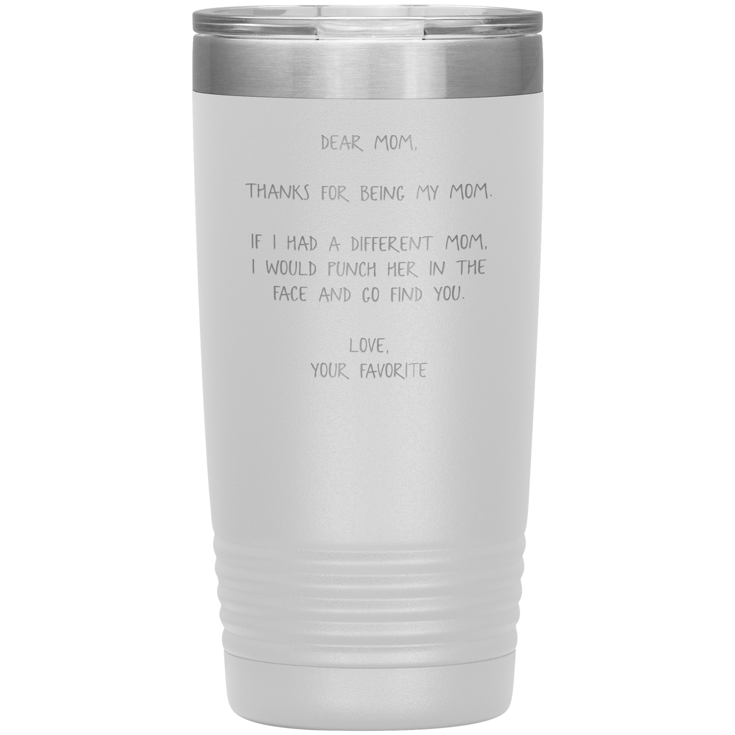 Mom Tumbler, Funny Travel Coffee Mug, Birthday Gifts for Men and Women