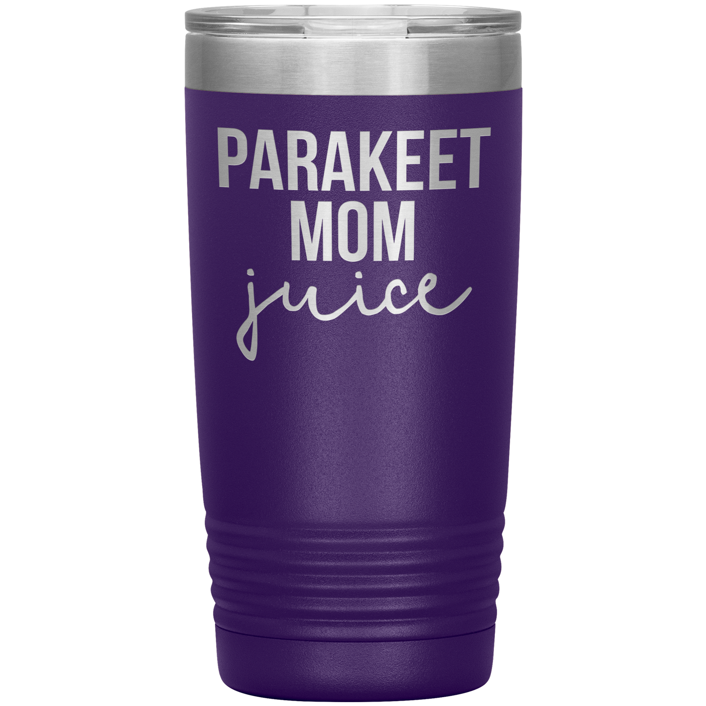 Parakeet Mom Tumbler, Parakeet Mom Gifts, Travel Coffee Mug, Birthday Gifts for Men and Women