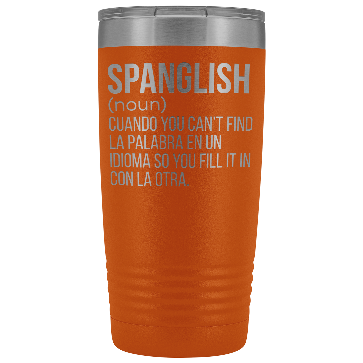 Spanglish Mug, Mexican Coffee Mugs, Spanish Teacher Tumbler, Puerto Rico Gifts, Venezuelan Gift