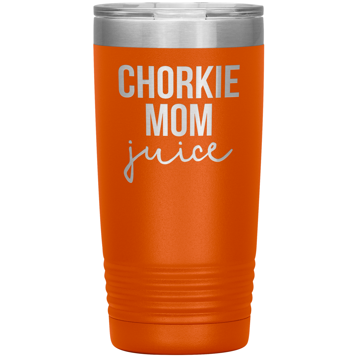 Chorkie Mom Tumbler, Chorkie Mom Gifts, Travel Coffee Mug, Presentes de Aniversário para Homens e Mulheres