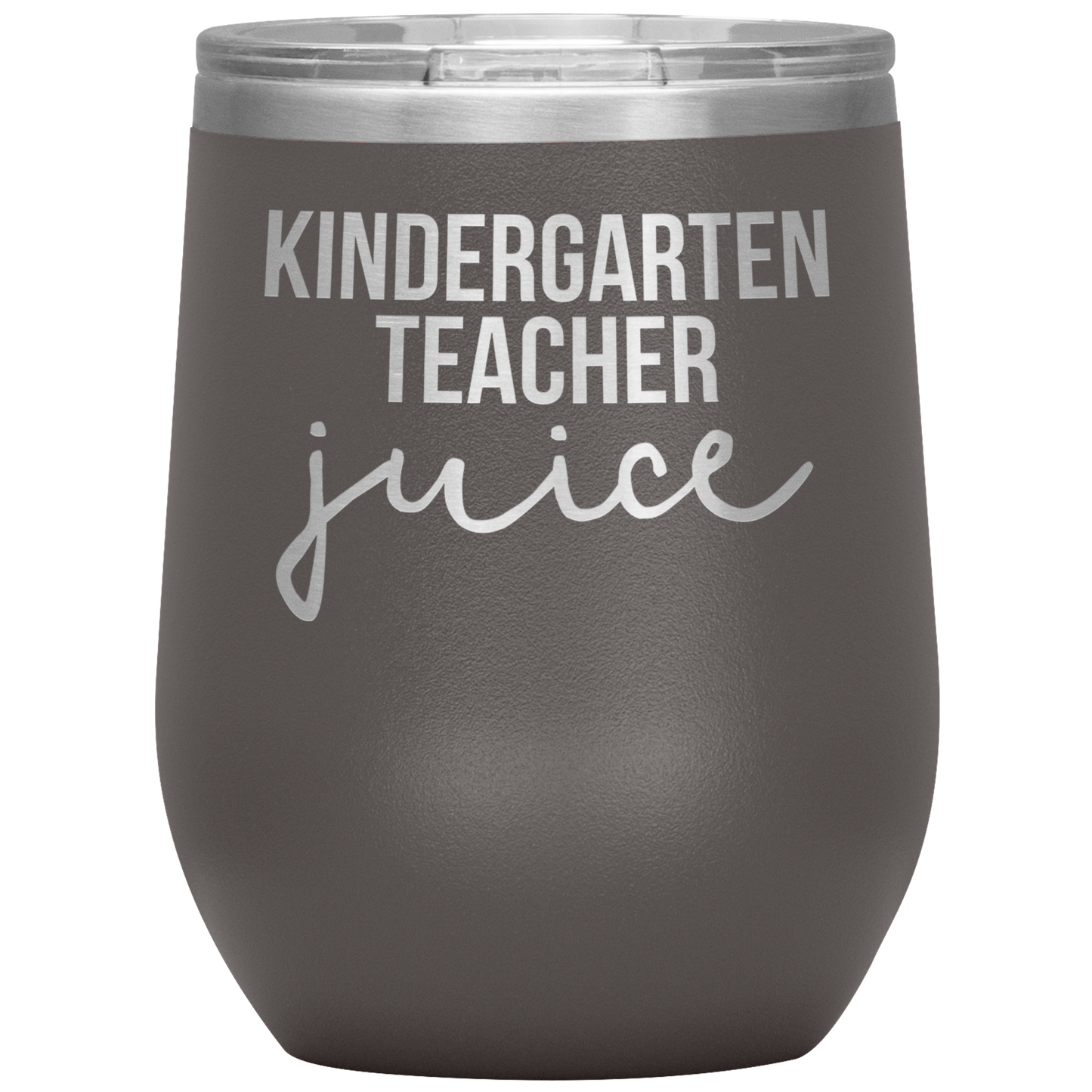 Kindergarten Teacher Wine Tumbler, Kindergarten Teacher Gifts, Travel Wine Cup, Birthday Gifts for Men and Women