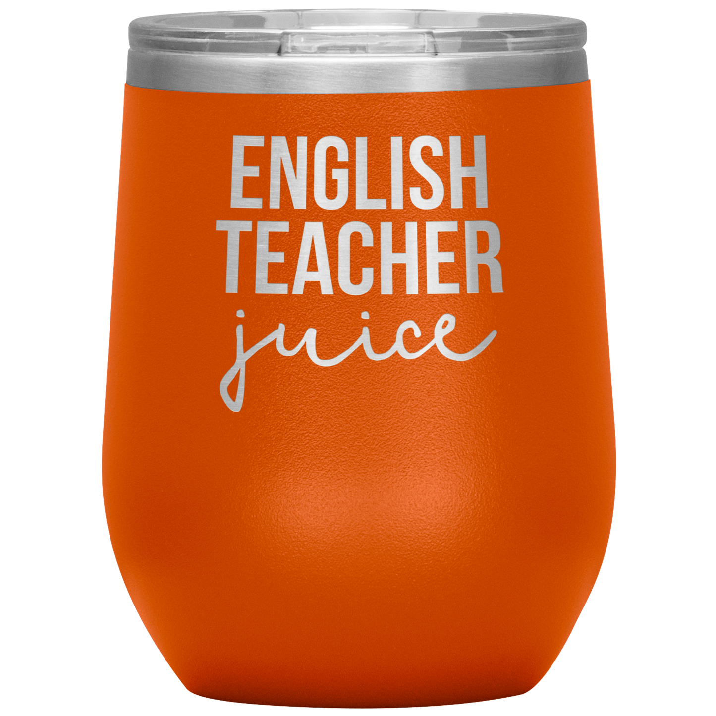 English Teacher Wine Tumbler, English Teacher Gifts, Travel Wine Cup, Birthday Gifts for Men and Women