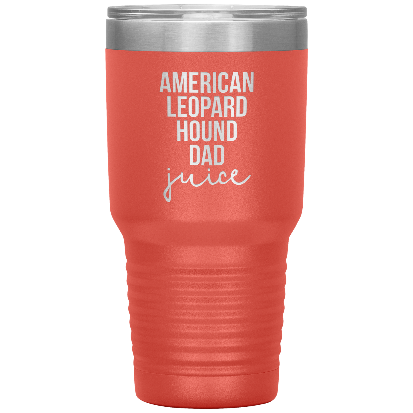 American Leopard Hound Dad Tumbler, Funny Travel Coffee Mug, Birthday Gifts for Men and Women