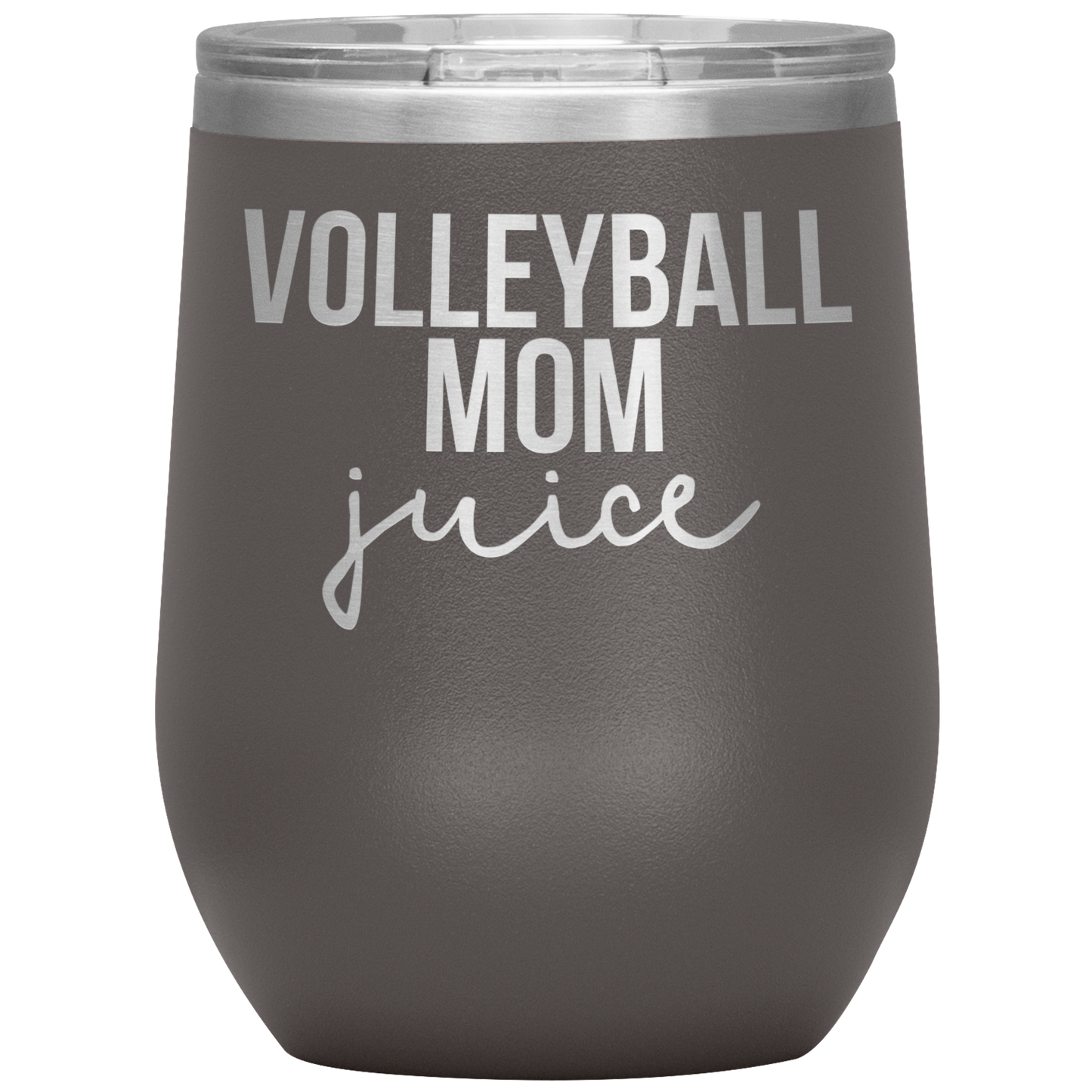 Volleyball Mom Wine Tumbler, Volleyball Mom Gifts, Volleyball Mom Wine Cup, Birthday Gifts for Men and Women