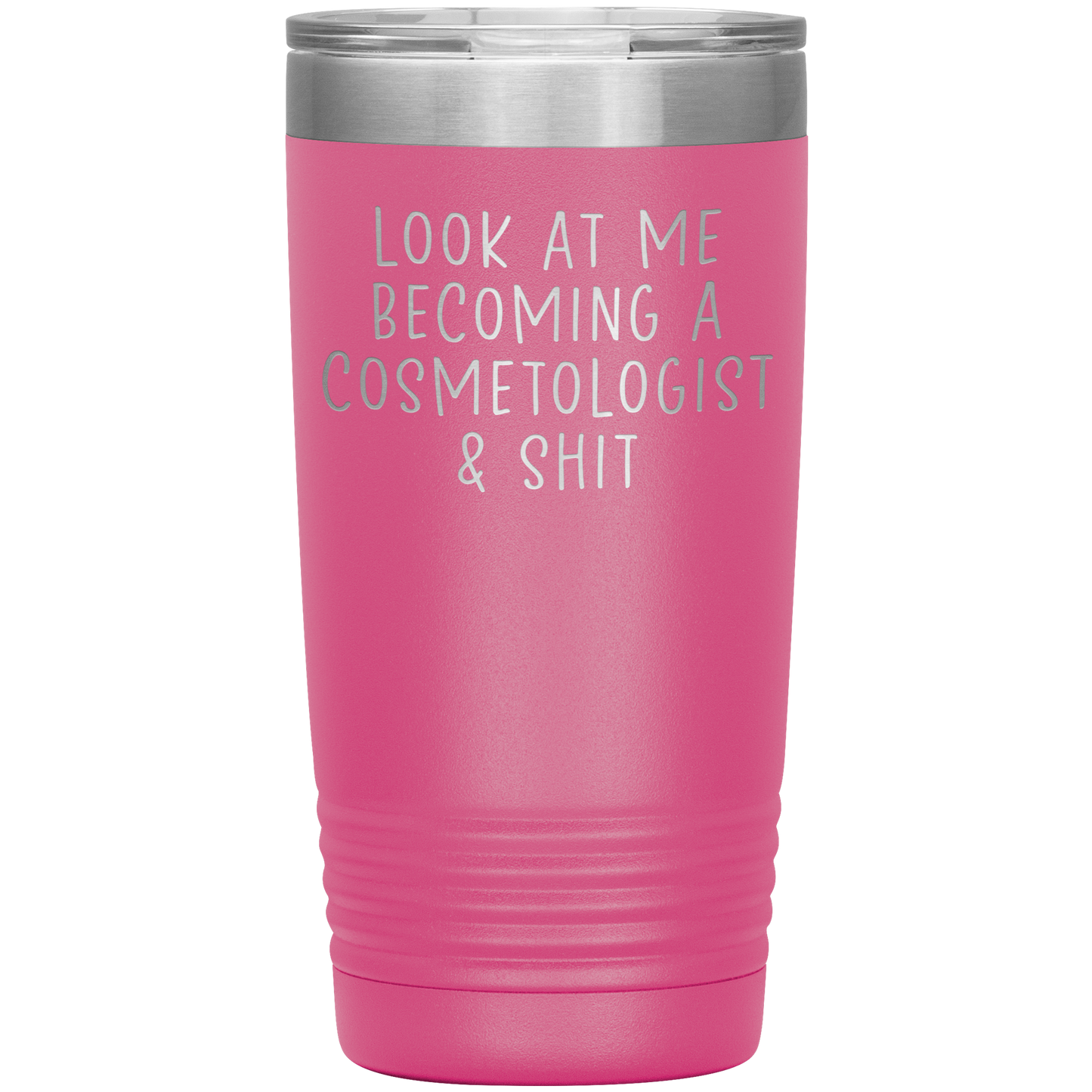 Cosmetologo Tumbler, Cosmetologa Regali, Travel Coffee Mug, Regali di compleanno per uomini e donne