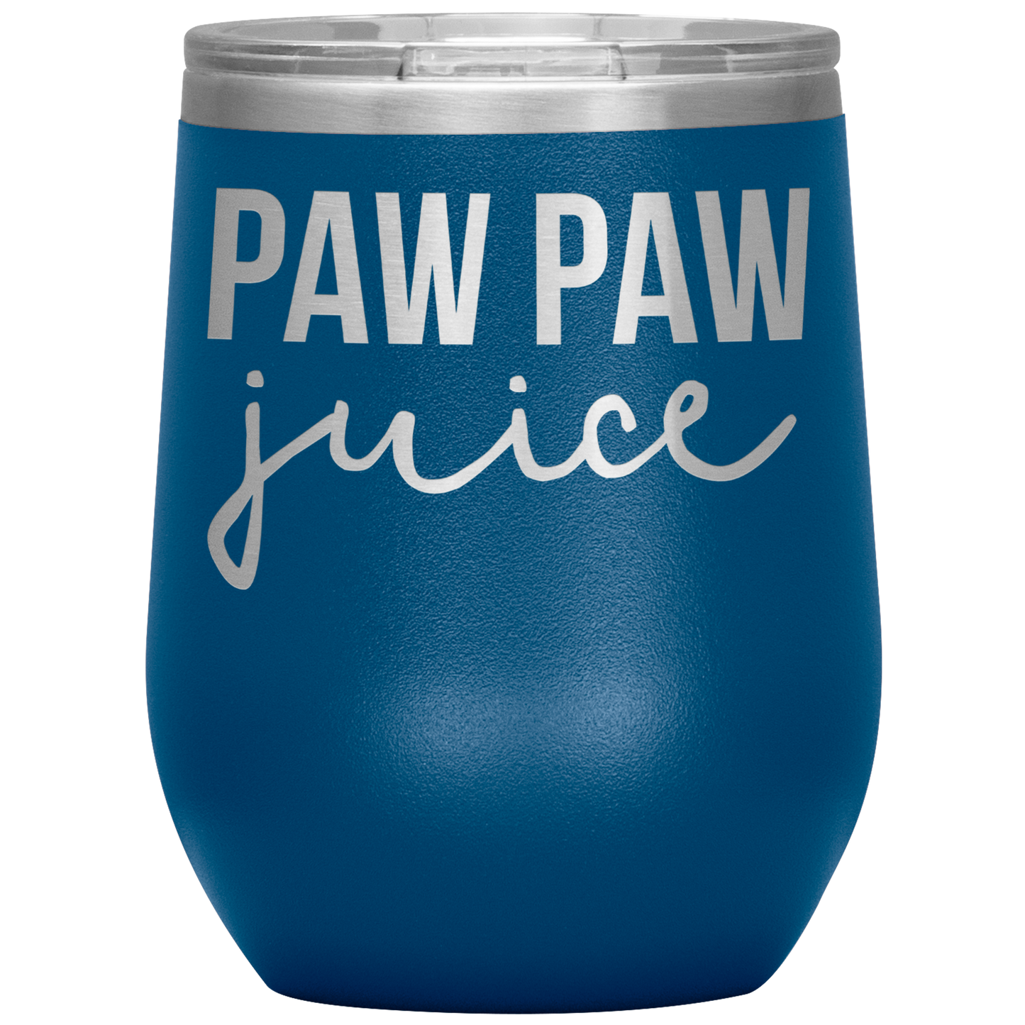 Paw Paw Wine Tumbler, Paw Paw Gifts, Travel Wine Cup, Birthday Gifts for Men and Women