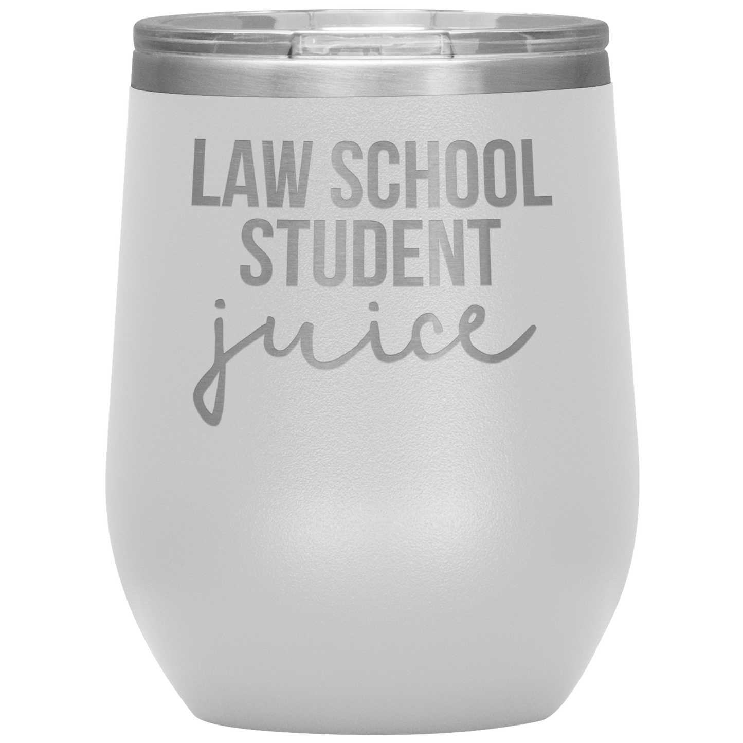 Law School Student Wine Tumbler, Law School Student Gifts, Travel Wine Cup, Birthday Gifts for Men and Women