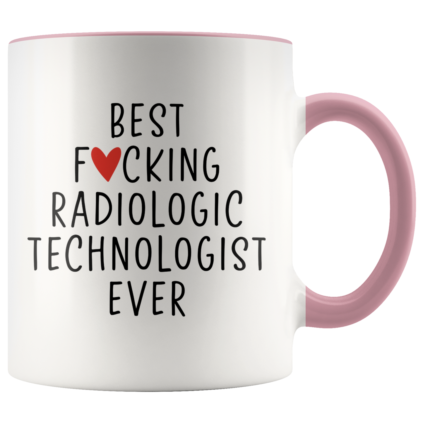 Radiologic Technologist Gifts, Coffee Mug, Two Tone Accent Cup, Birthday Gift for Men and Women