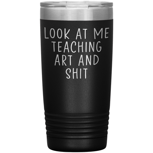 Art Teacher Tumbler, Art Teacher Gifts, Travel Coffee Mug, Compleanno Regali per Uomini e Donne