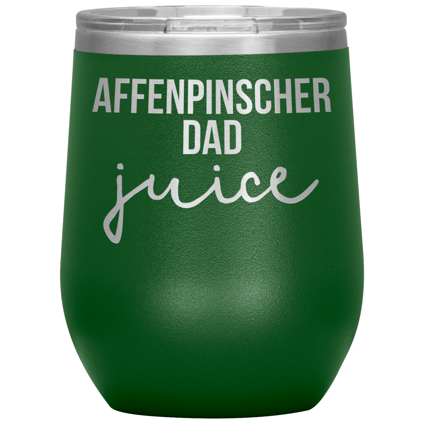 Affenpinscher Dad Wine Tumbler, Funny Travel Wine Cup, Birthday Gifts for Men and Women