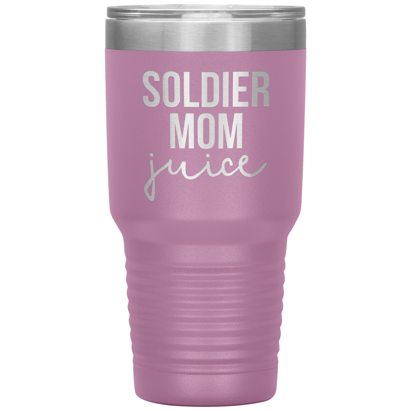 Soldat Maman Tumbler, Soldier Mom Cadeaux, Travel Coffee Mug, Cadeaux d’anniversaire pour les hommes et les femmes