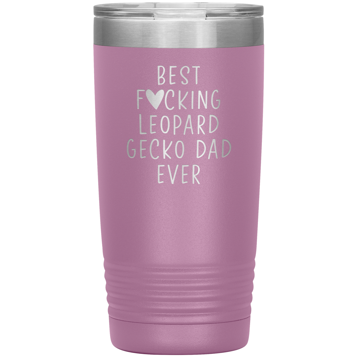 Leopard Gecko Dad Tumbler, Leopard Gecko Dad Gifts, Travel Coffee Mug, Birthday Gifts for Men and Women