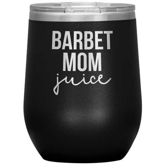 Barbet Mom Wine Tumbler, Funny Travel Wine Cup, Birthday Gifts for Men and Women