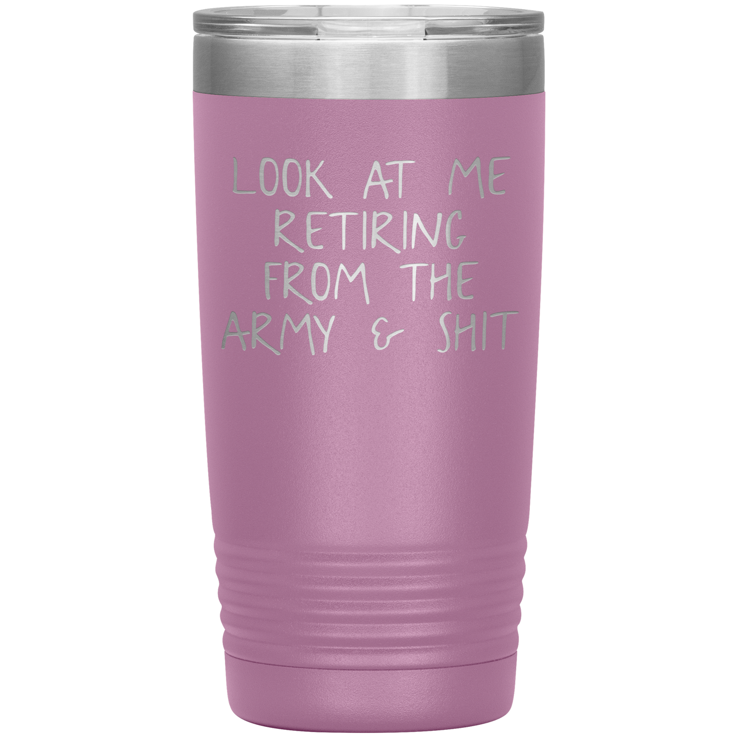 Army Retirement Tumbler, Army Retirement Gifts, Travel Coffee Mug, Birthday Gifts for Men and Women