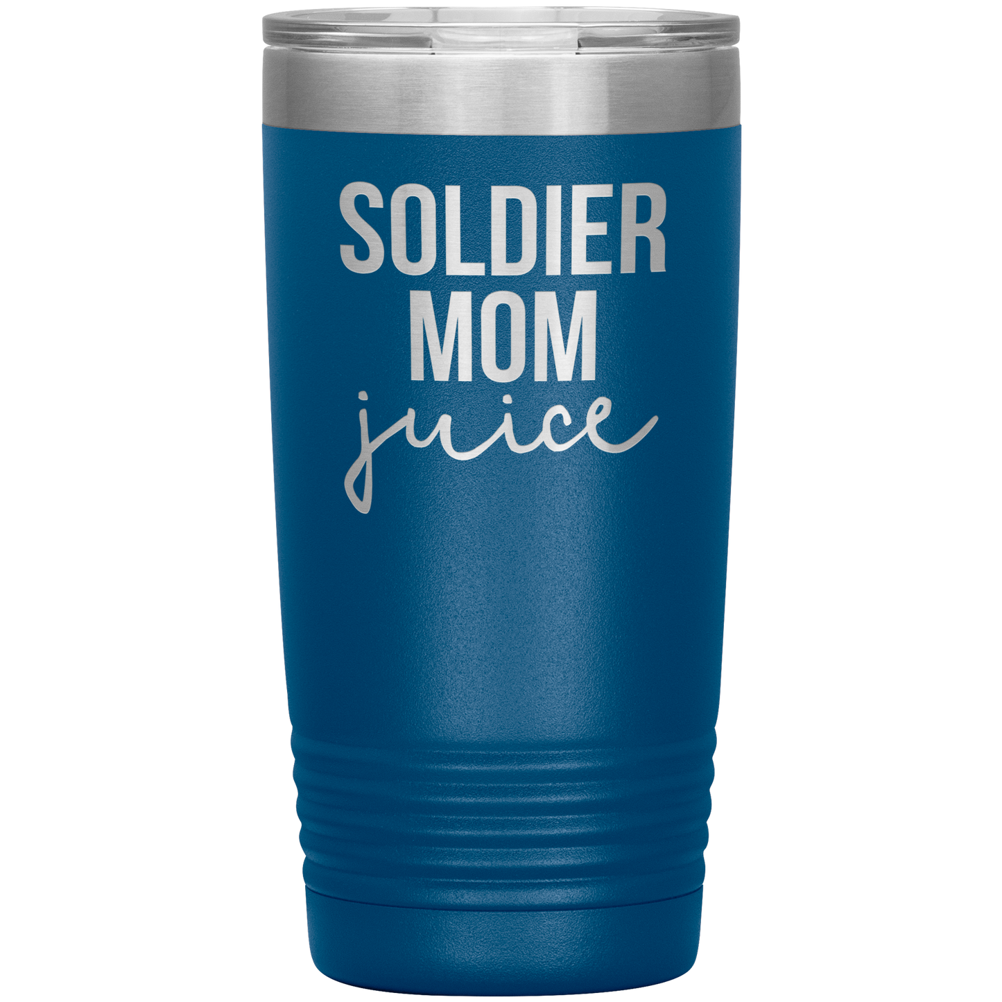 Soldado mamá Vaso, Soldier mamá regalos, taza de café de viaje, regalos de cumpleaños para hombres y mujeres