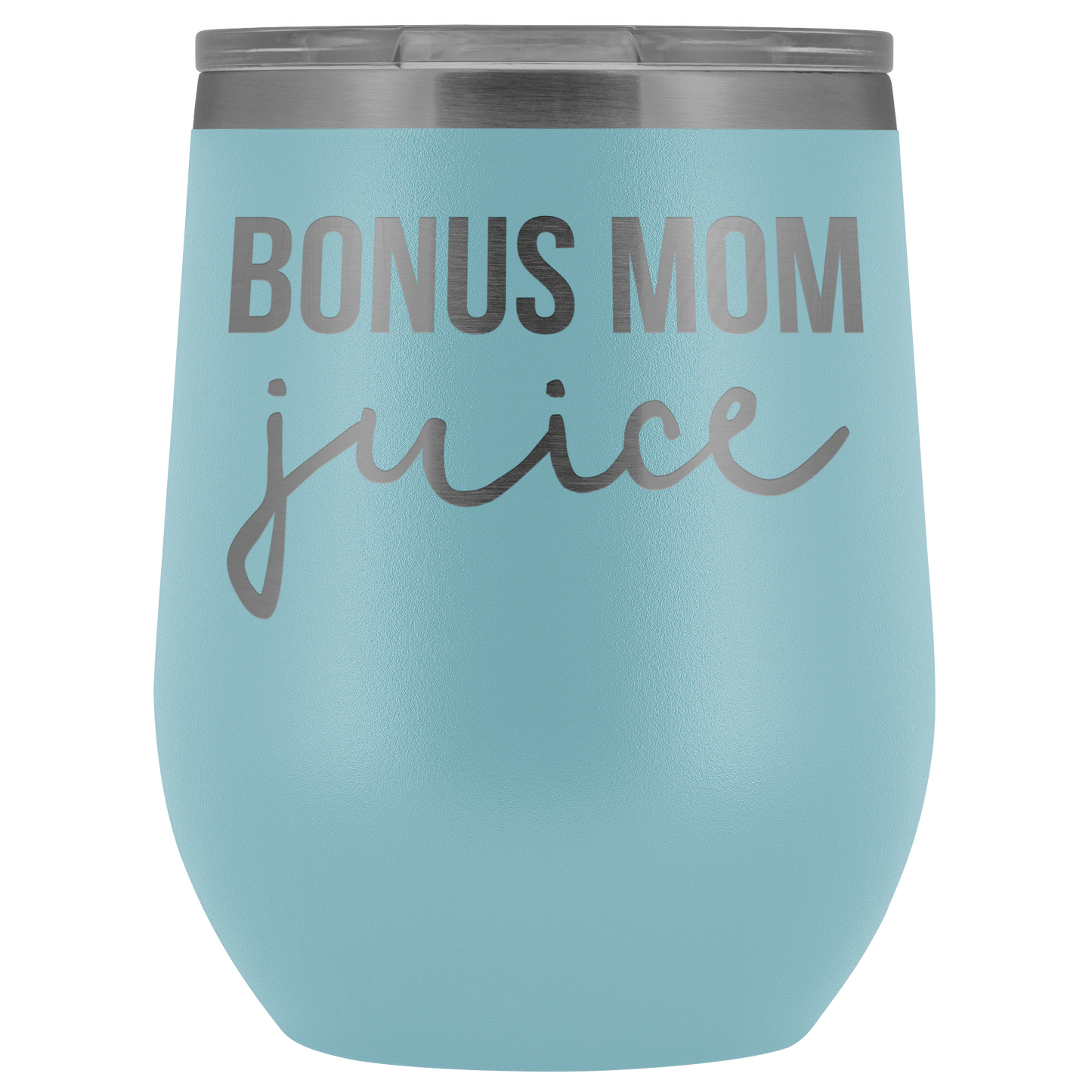 Bonus Mom Gifts, Bonus Mom Wine Tumbler, Bonus Mom Cup, Funny Birthday Gifts for Men and Women