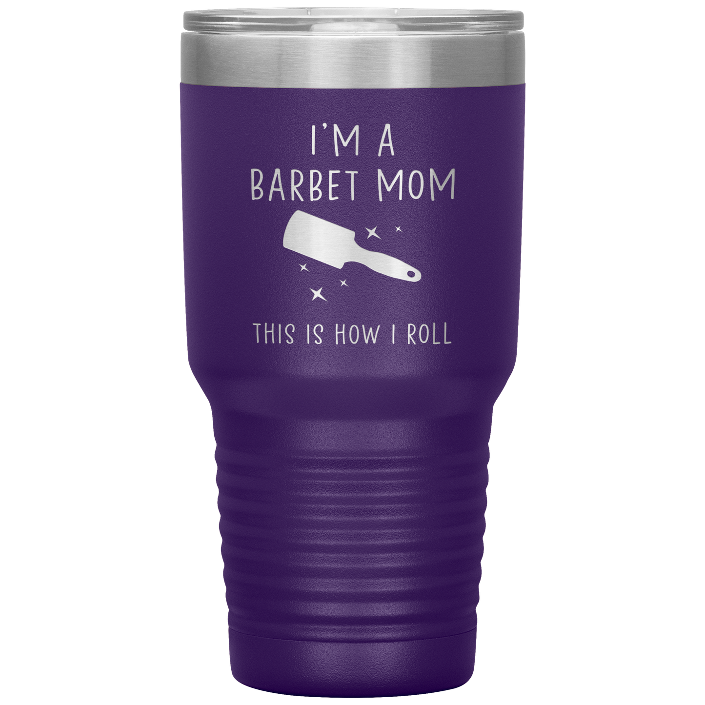 Barbet Mom Tumbler, Funny Travel Coffee Mug, Birthday Gifts for Men and Women