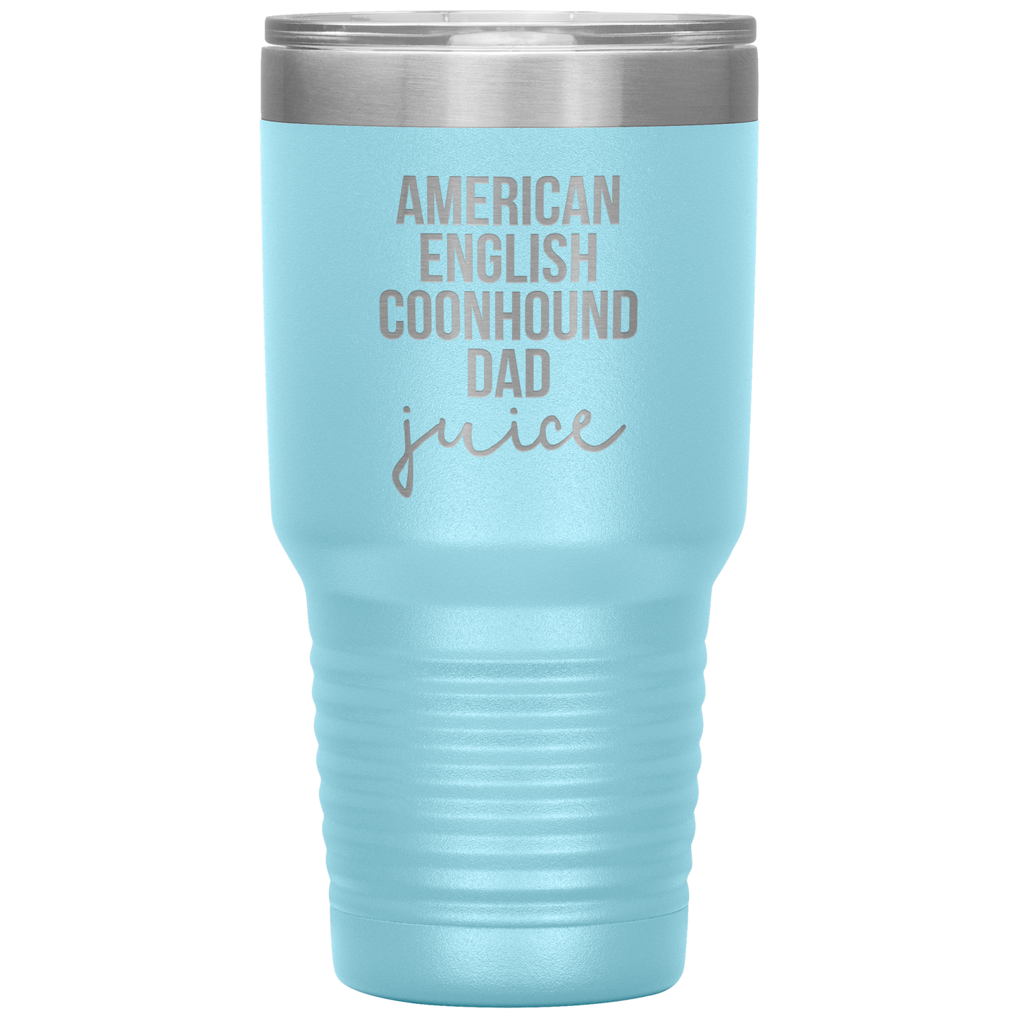 American English Coonhound Dad Tumbler, Funny Travel Coffee Mug, Birthday Gifts for Men and Women