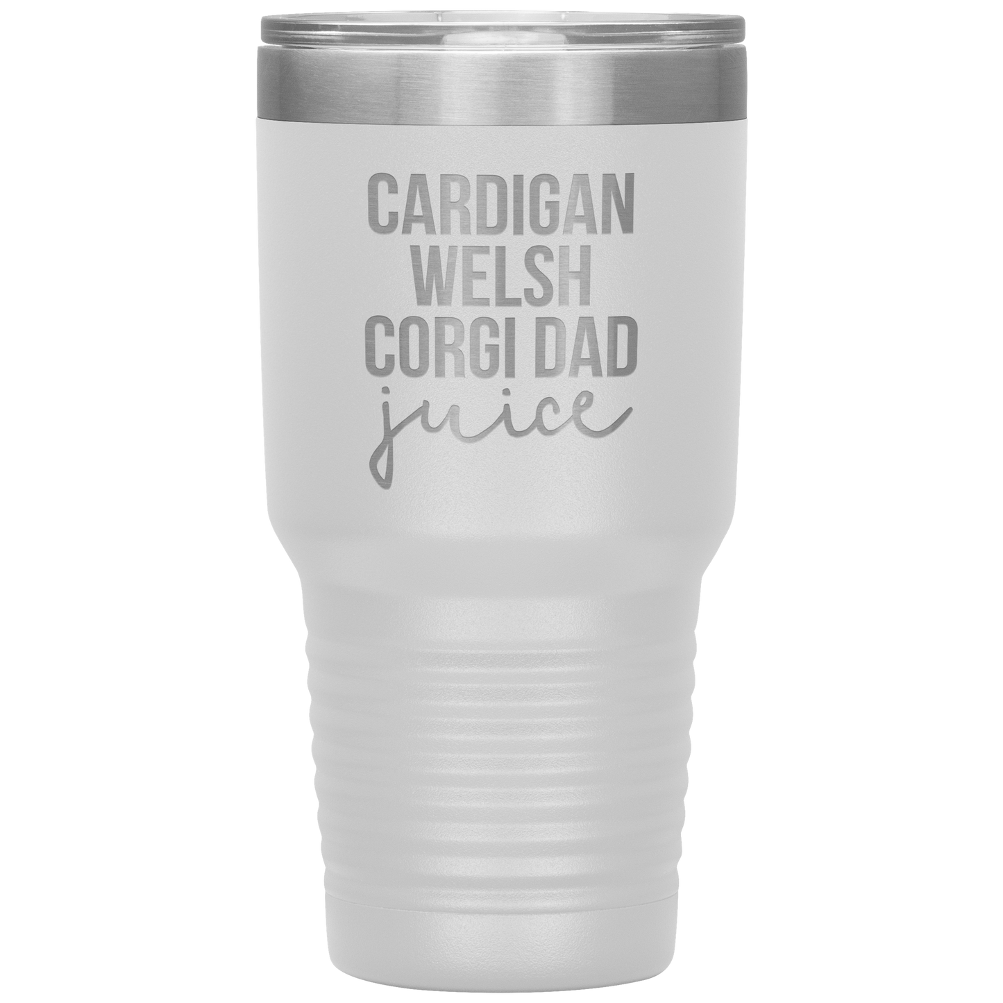 Cardigan Welsh Corgi Dad Tumbler, Cardigan Welsh Corgi Dad Gifts, Travel Coffee Mug, Birthday Gifts for Men and Women